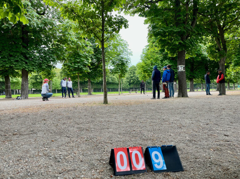 Ausdrucksweise in Pétanque